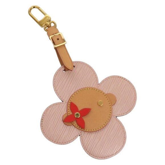 LOUIS VUITTON Epi Bijoux Sac Tag Vivienne Bag Charm Pink - Picture 1 of 11